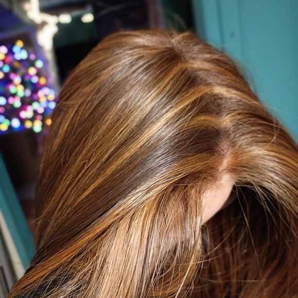 Belle Tress Beverly Hills In Mocha Maple Brown Extended Lace Frontleft MonoPart - Picture 3 of 14